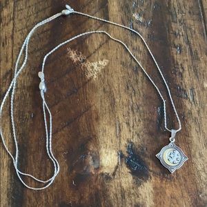 ALEX AND ANI moonlight metallic necklace